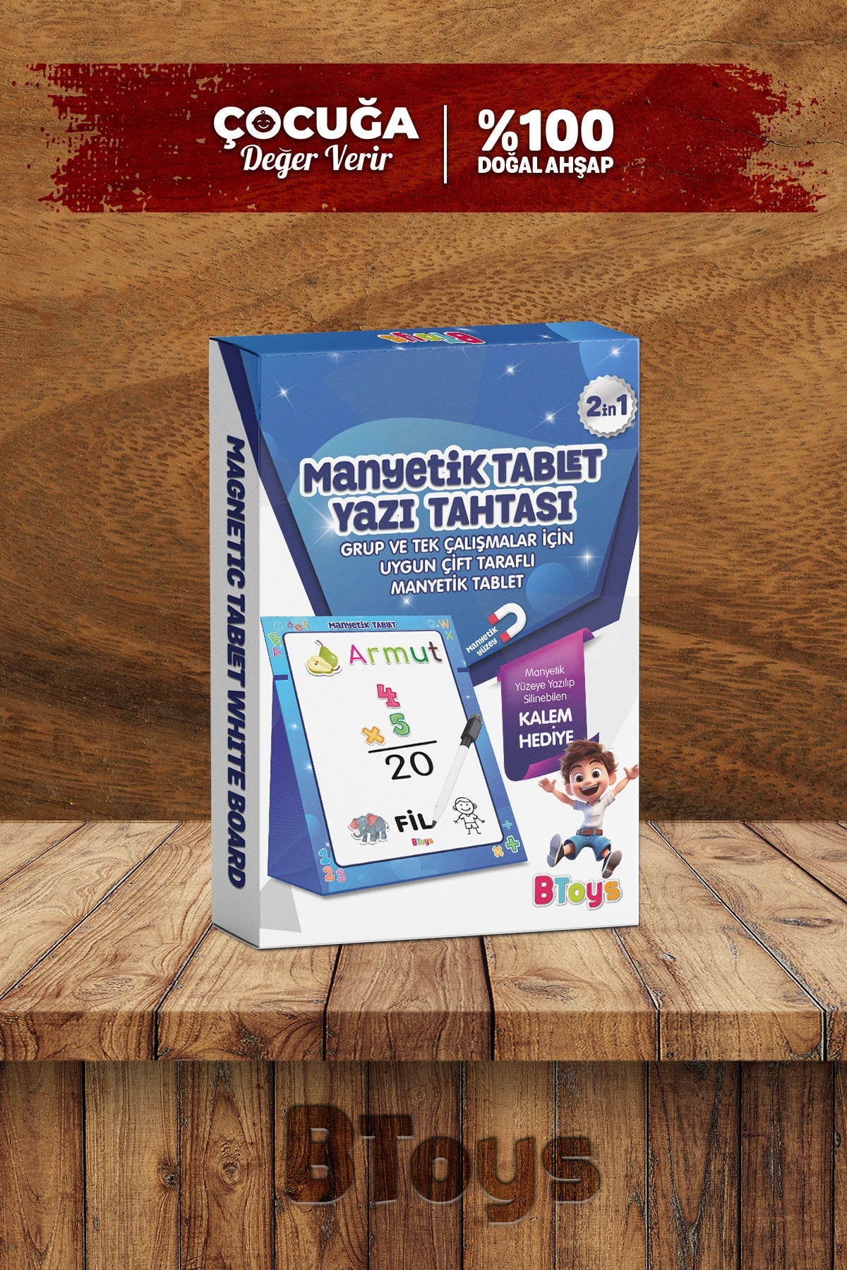 MANYETİK TABLET ERKEK kutu oyunu