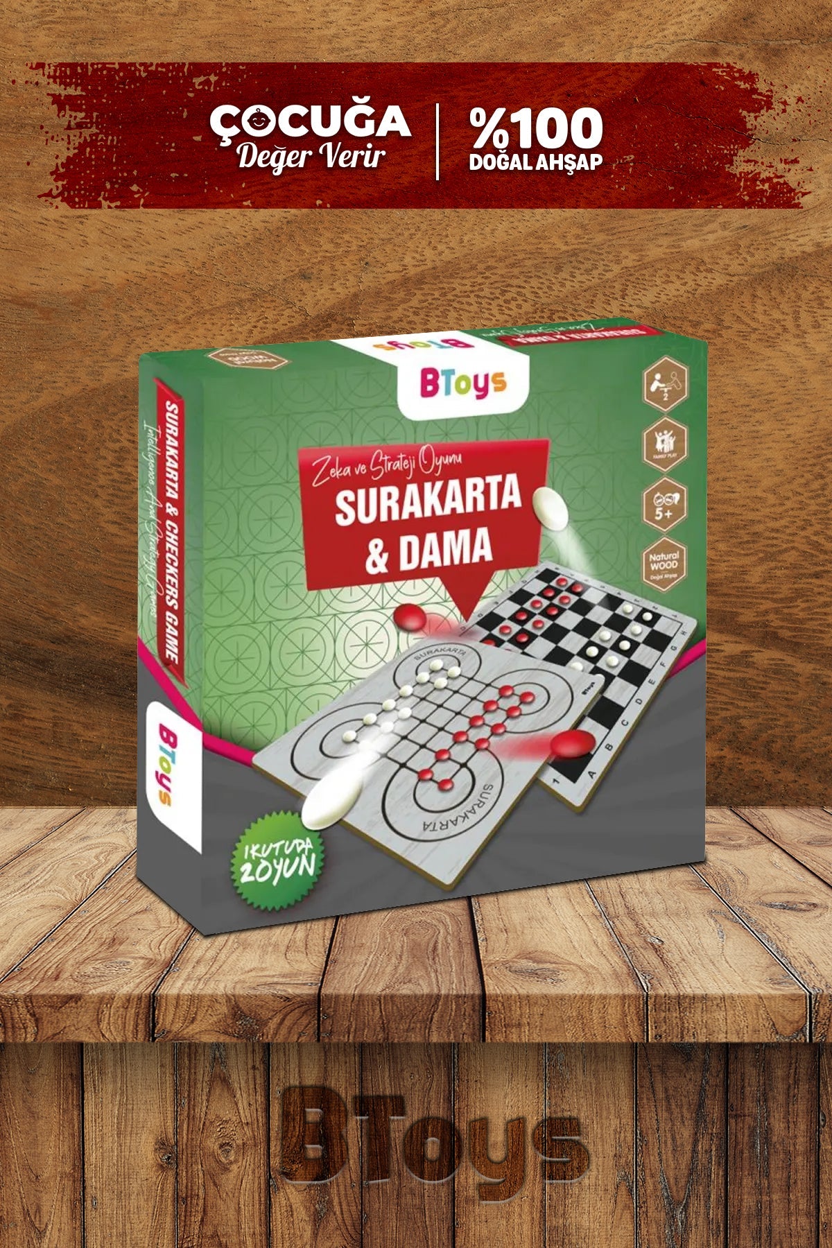 SURAKARTA & DAMA kutu oyunu