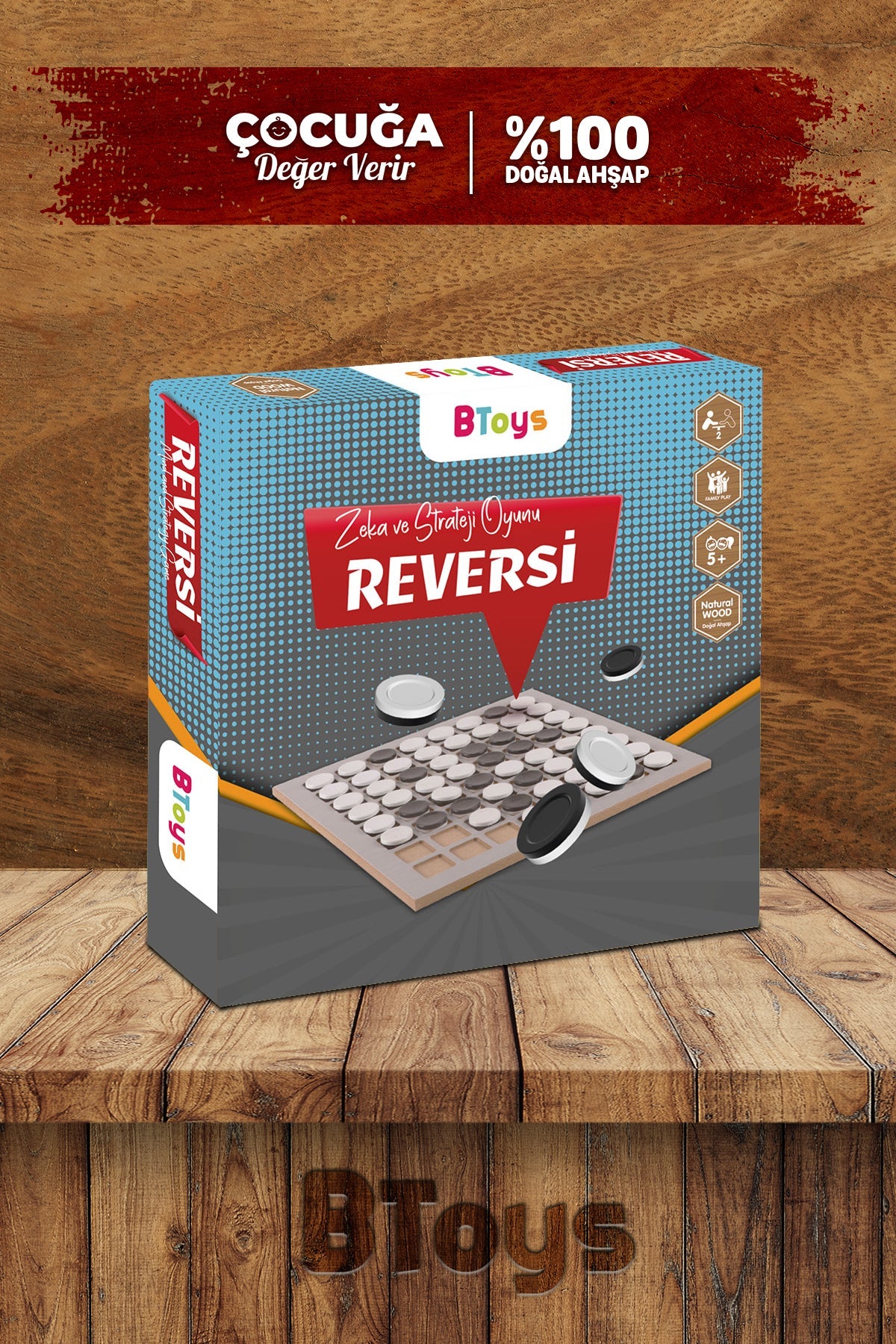 REVERSİ kutu oyunu