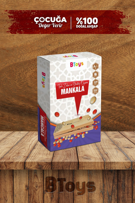KAPAKLI MANKALA kutu oyunu