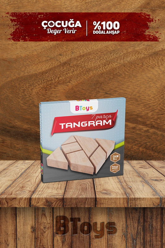 7 Lİ TANGRAM kutu oyunu