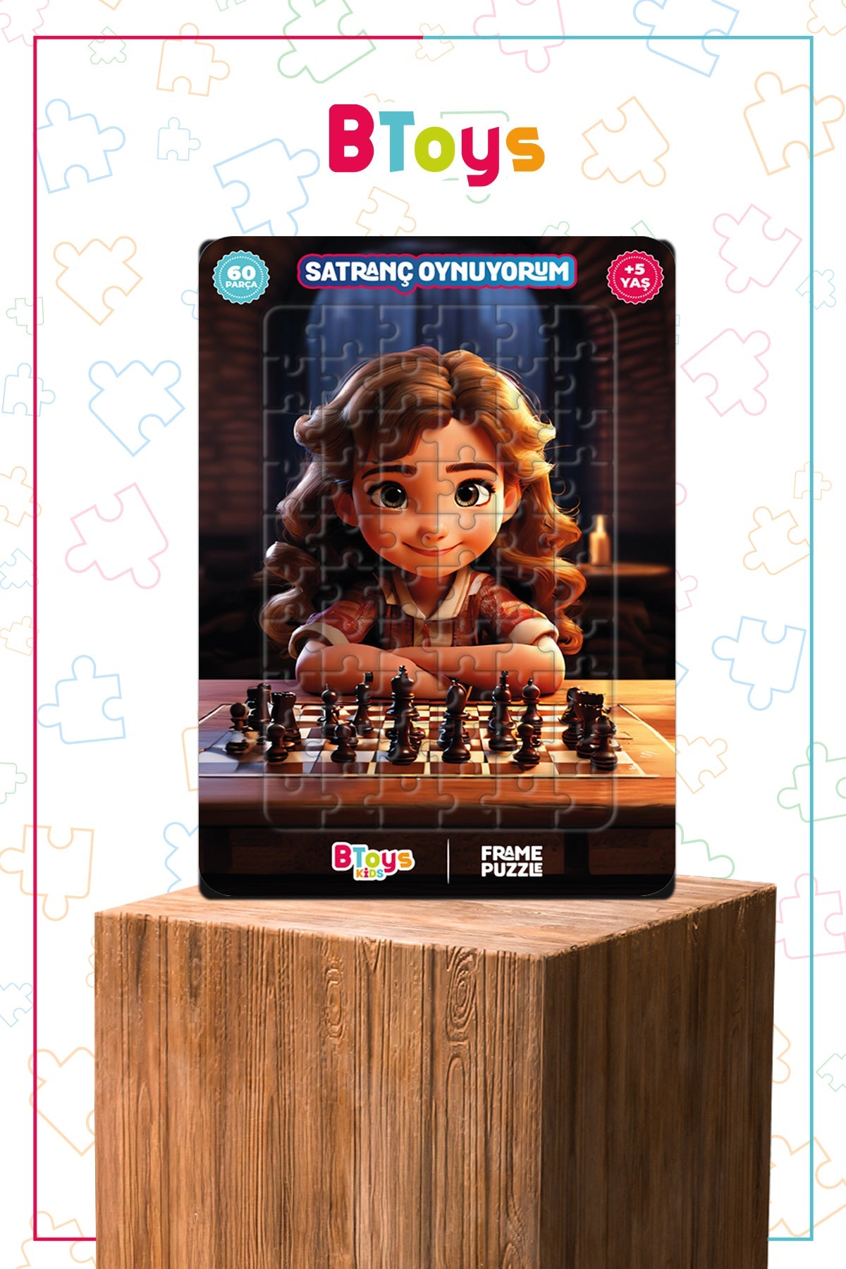 SATRANÇ OYNUYORUM KIZ kutu oyunu